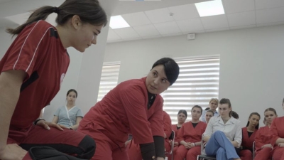 Elevii Colegiului de Medicină din Bălți, instruiți să salveze vieți